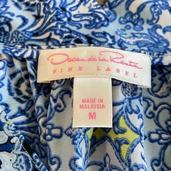 OSCAR DE LA RENTA Pink Label Sleeveless Nightgown - Picture 2 of 3